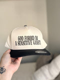 Sensitive Gangsta Embroidered Hat