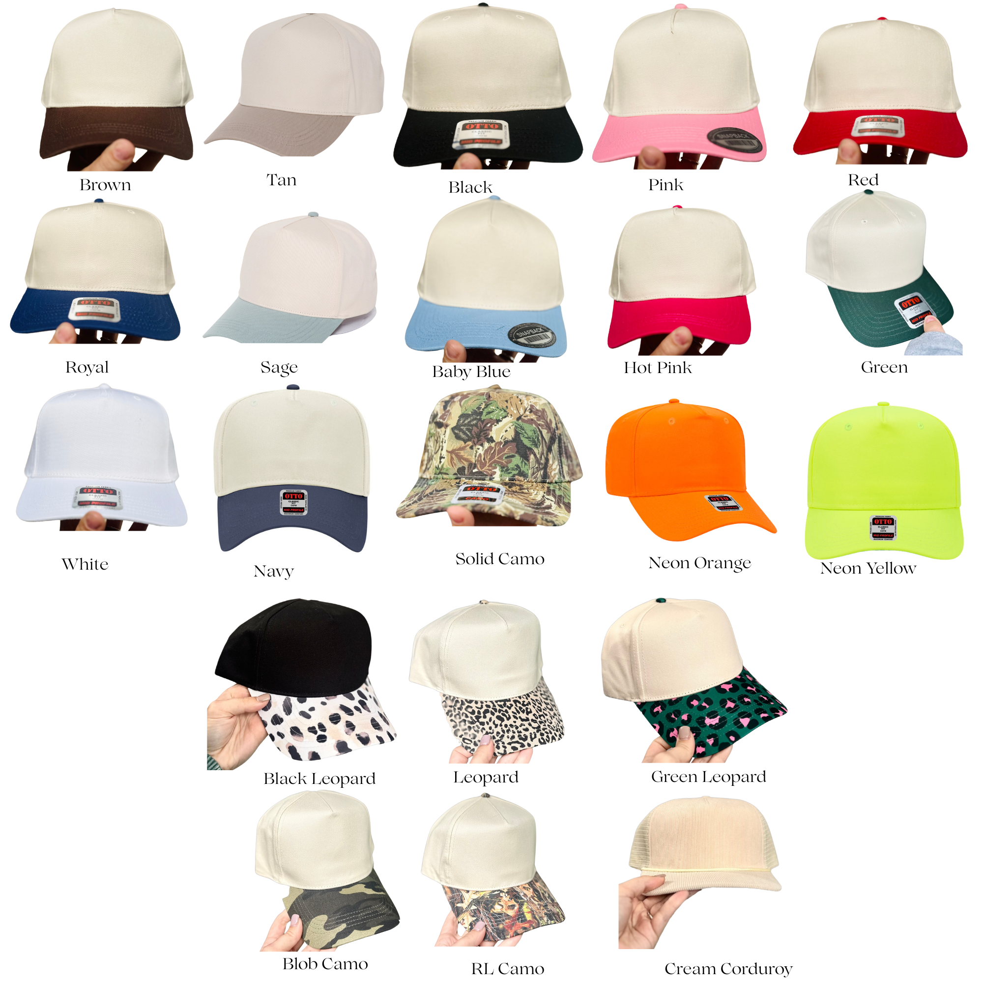 Put it on my Husbands Tab Embroidered Hat